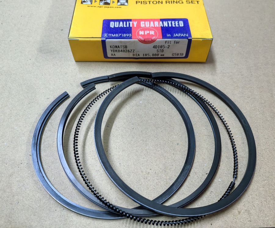High Corrosion Resistance Piston Ring Set for Construction Equipment Komatsu 4D105 YDK04026ZZ 6137-31-2040/2032/2030