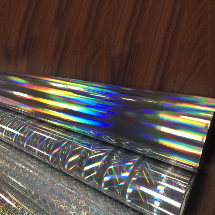 Direct Colored Pet Silver Packaging Film According to Customer's Require