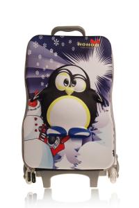 China Durable Cartoon Kids Hard Shell Luggage For School Aluminum Handle wholesale