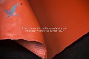 China Single Sided Heat Insulation Silicone Coated Fiberglass Fabric wholesale