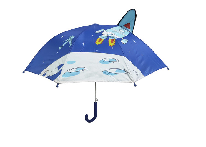 Lightweight Blue Zoon Kids Compact Umbrella Manual Open 8mm Metal Shaft