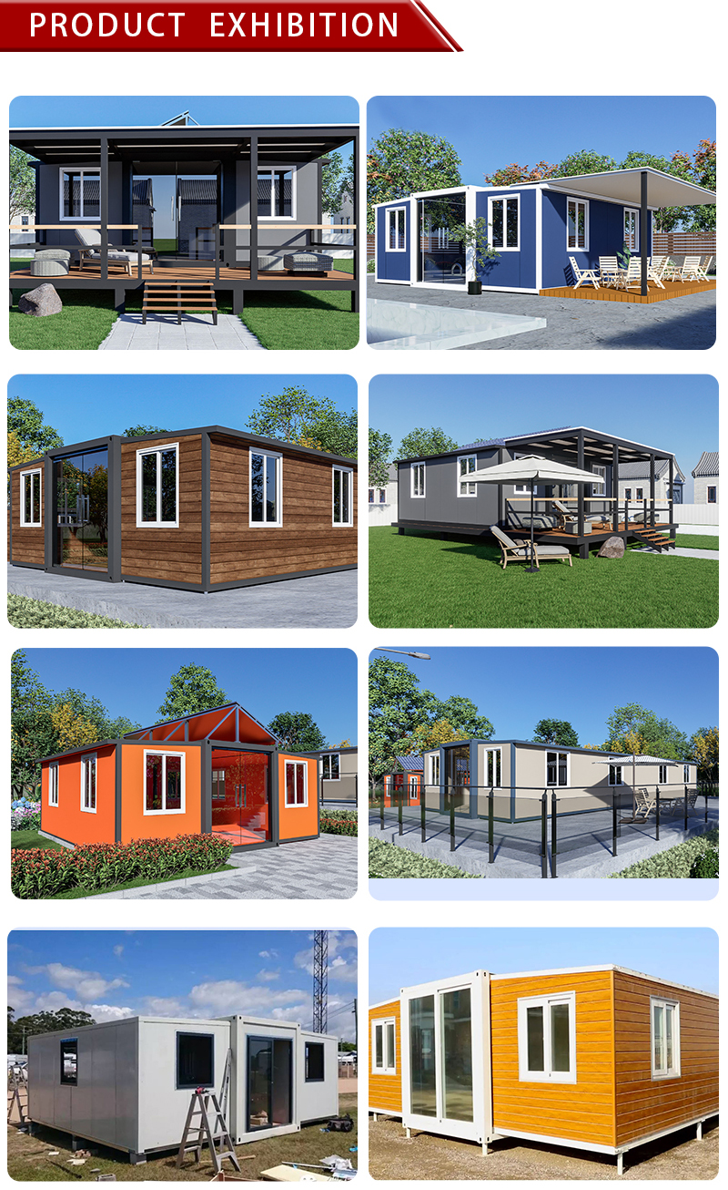 Modern Design Style 2023 Portable Container Store 20ft 40ft Expandable Modular Homes With Ce