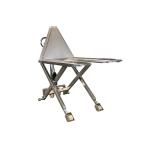 Manual 1000kg Stainless Steel Pallet Truck Lifting Height 31.50''
