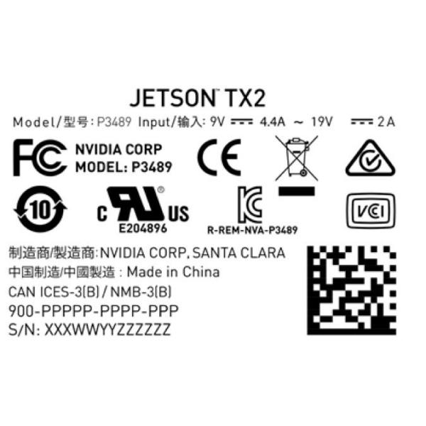 16GB EMMC 5.1 UVA Nvidia Jetson Tx2 Board Development Kit for Healthcare