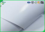 80gsm 90gsm 31" * 43" Glossy White Paper , Double Sides Satin Coated Paper