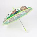 Cute Animal Kids Rain Umbrella Customized Designs 190T Polyester Fabric