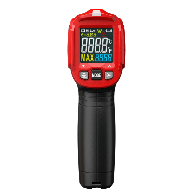 HABOTEST Temperature Gun Infrared Thermometer HT650A With 12 Points Measurement Area
