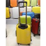 3 Pieces Set Aluminum Trolley Suitcase Luggage ABS Material Logo Customized