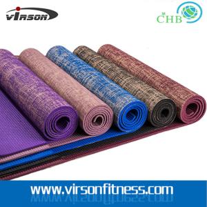 China Virson New style hot sale eco friendly PVC jute yoga mat wholesale