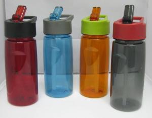 China Kids Water Bottle with Flip Straw wholesale
