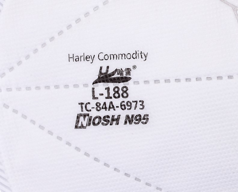 CE Niosh Approved N95 Disposable Non Woven Dust Mask Face Respirator