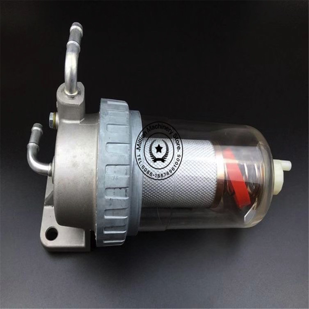Kobelco SK200-6 Oil Water Separator Assembly SK200-6E Fuel Filter Car Accessories