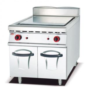 China Flame Sense 12kw Gas Griddle With Cabinet Adjust Legs wholesale