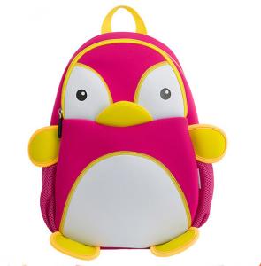 China Cute Penguin Waterproof Animal Backpacks For Kids 10-20L Capacity wholesale