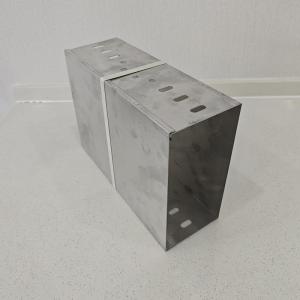 China Non Flammable Solid Cable Tray Wall Mounted Galvanized Steel Cable Tray wholesale