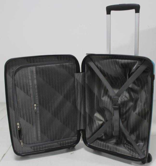 White REACH 0.8mm Aluminum 4 Wheel Luggage Sets