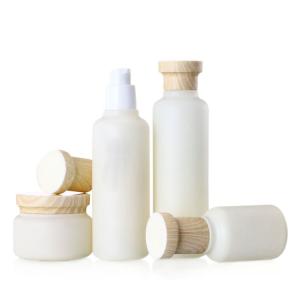 China Empty OEM Cosmetic Bottle Packaging Environmentally Friendly Round Shape wholesale