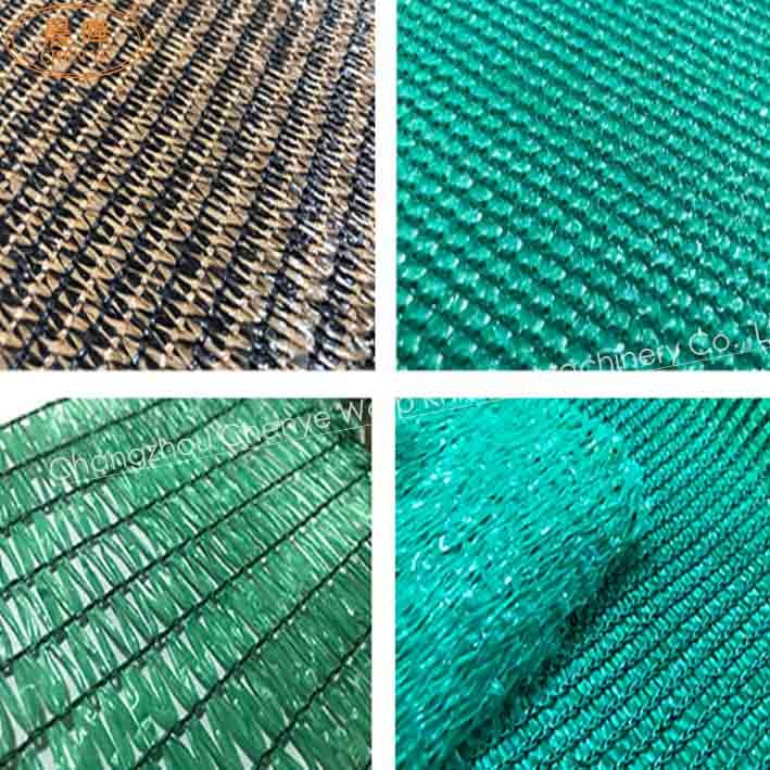 Knitting Colorful Pe Hdpe Pet Pp Green Shade Net Making Machine