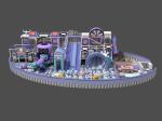 10 Children Princess Castle Theme Anti UV LLDPE Children'S Inside Amusement Park