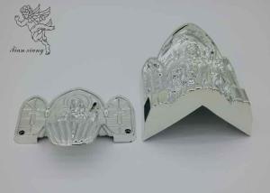 China Gold Plastic Casket Accessories American Style Funeral Coffin Fittings wholesale