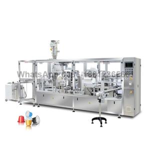 China Four Lanes Dolce Gusto Plc Coffee Capsule Filling Machine wholesale