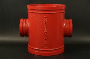 China XGQT05-219x108-2.5 4 Way Pipe Fitting High Strength Corrosion Resistance wholesale