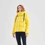 FODARLLOY Ladies Warm Hooded Cotton-padded Clothes Slim Long Down Winter Jackets