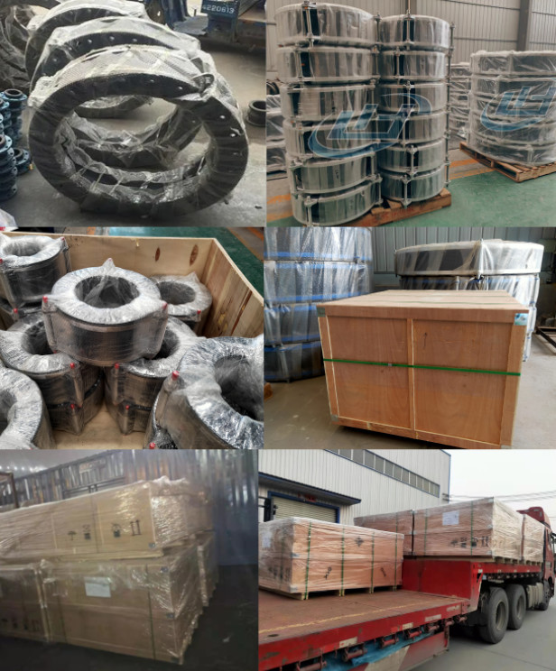 BS 4504 DN125 PN16 End Face Fully Sealed Rubber Expansion Joint Forged