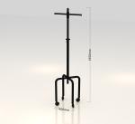 Simple Metal Display Rack for Garment Store