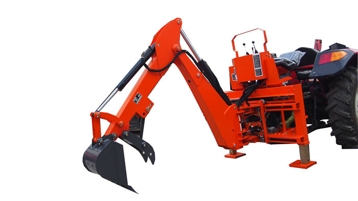 Farm Agriculture Tractor Mounted Backhoe Diggers 30hp 4x4 Compact Loader