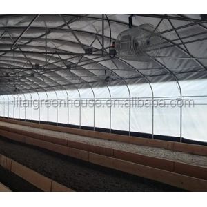 Vegetable Fruits Flowers Agricultural Light Deprivation Greenhouse with Plastic