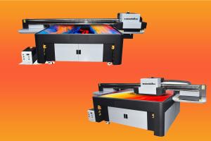 China Commercial UV Flatbed Printer Precision UV Inkjet Label Printer Compact wholesale