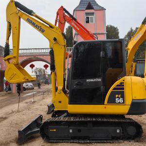 China Japan Pc56-7 Used Komatsu Excavators Earth Moving Equipment wholesale