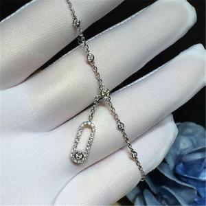 China Luxury jewelry Luxury Jewelry diamond anklets 18k white gold yellow gold rose gold diamond anklets wholesale