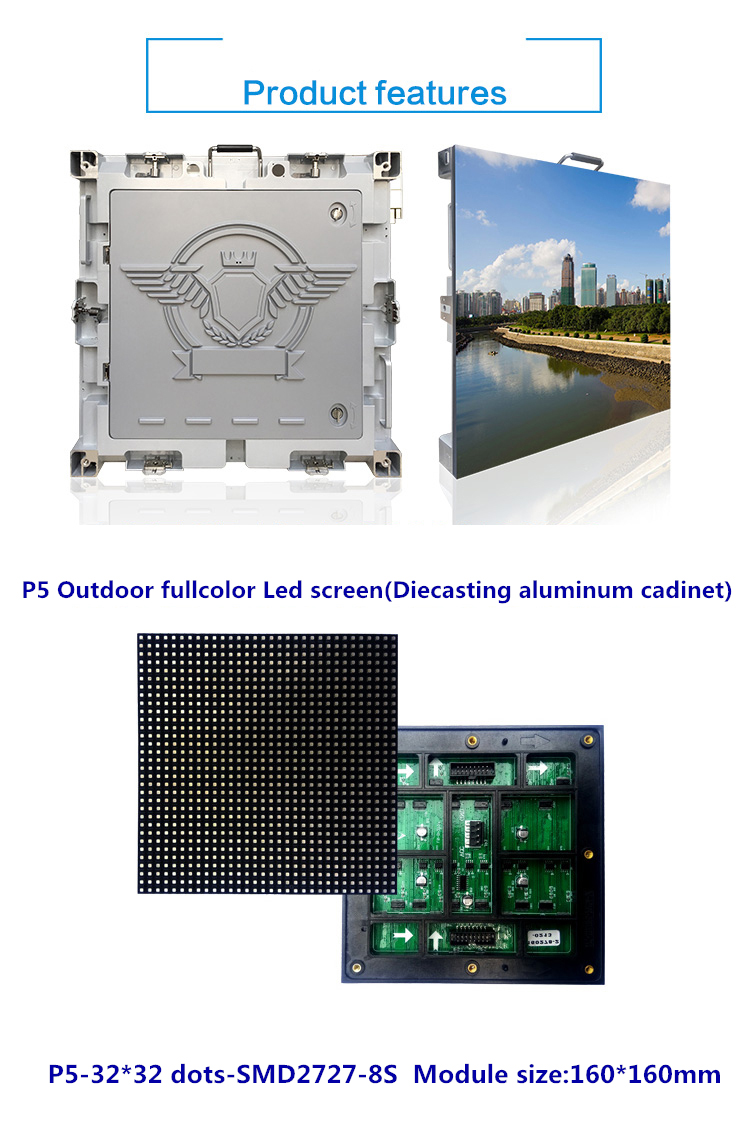 P4 p8 p10 P5 P6 Waterproof Led Screen For Advertising Outdoor 960mmx960mm