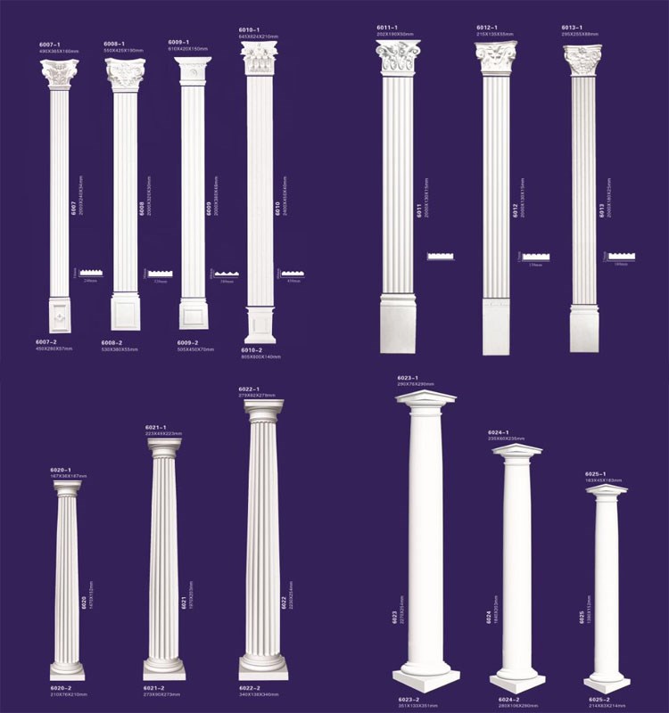 Factory price light weight easily installation PU Cornices