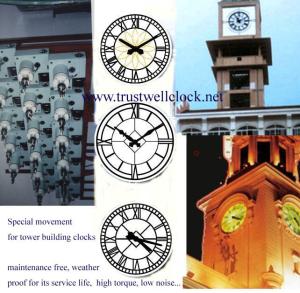 China outdoor tower building clocks and movement wholesale