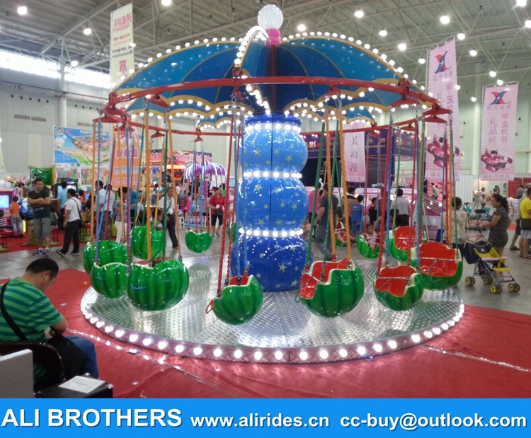 family amusement ride portable flying chair for adults up and down flying in the sky