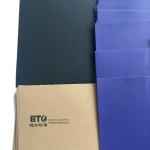 250g Offset Printing Anti Curl Black Cardboard Wrapping Paper