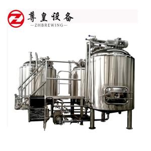 China Home PLC Control 1000 Liter Micro Beer Brewing Equipment wholesale