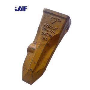 China Excavator PC650 / 750 Aftermarket Backhoe Bucket Teeth 209-70-54210 wholesale