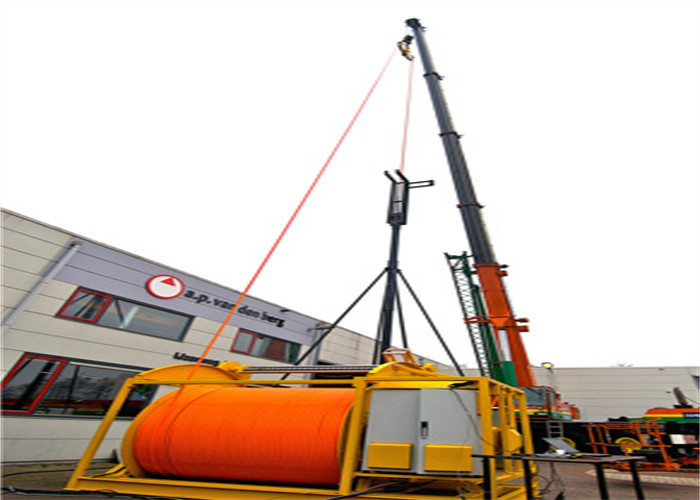 600mm Width 960r/Min Electric Rope Winch , Electric Cable Pulling Winch