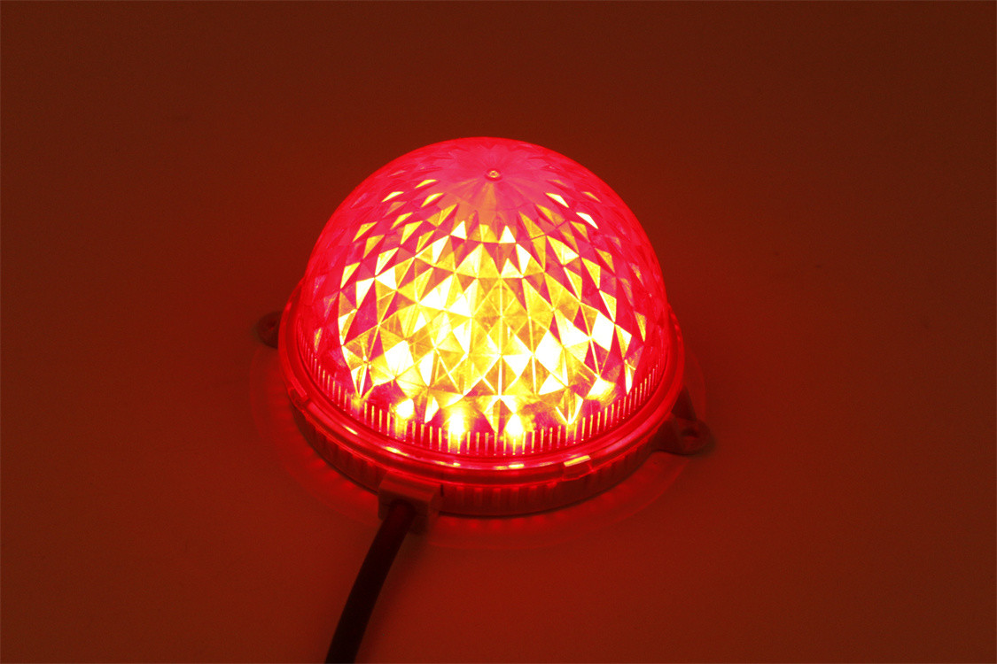 Customizable 100 Mm IP67 Waterproof DC24V 50MM DMX LED RGB Pixel Lights Programmable Outdoor Led Project Led Point Lights