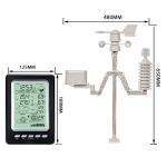 Outdoor Home Wireless Smart Weather Station With LCD Display And Weather