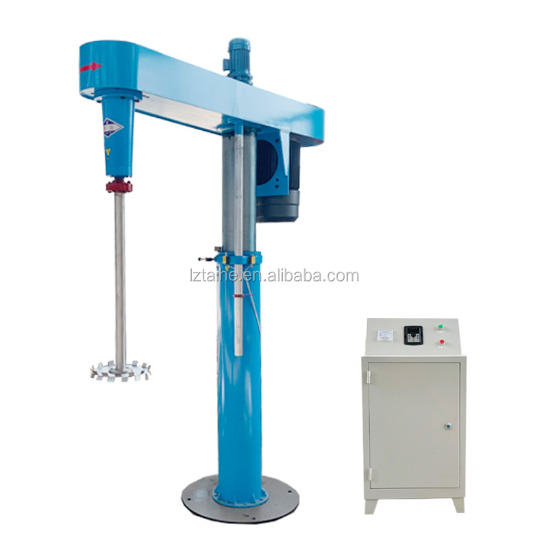 High Speed Disperser Liquid Mixer Agitator For Printing Ink Oil Emulsion 22kw Ex-Proof