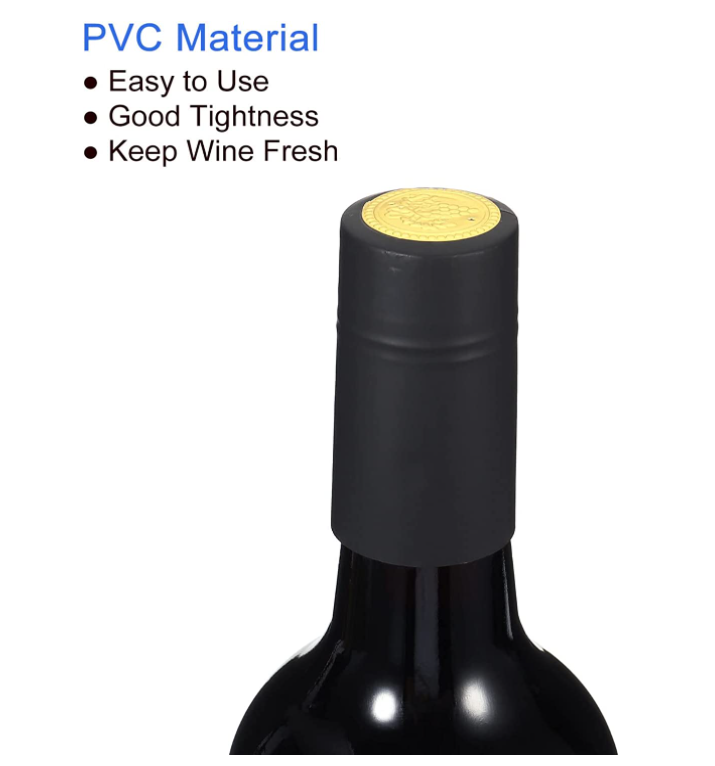 Shrink Wrap Wine Capsules Customized Clear PVC Heat Shrink Capsules for Bottle Glass