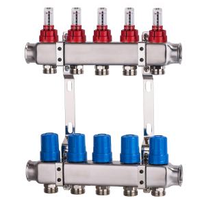 China 304 Stainless Steel Floor Heating Manifolds for floor heating system wholesale