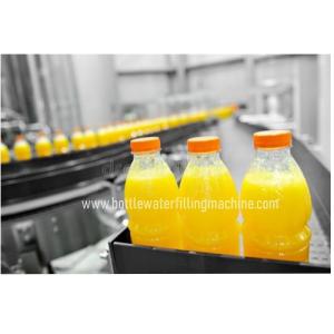 China Monoblock 1500bph Dia 100mm Juice Bottle Filling Machine wholesale