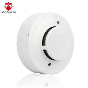 China Alkaline 9V Battery Fire Alarm Photoelectric Smoke Detector wholesale