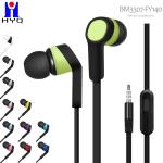OEM Plastic Housing Wired In Ear Earphones 32ohms Stereo Sound